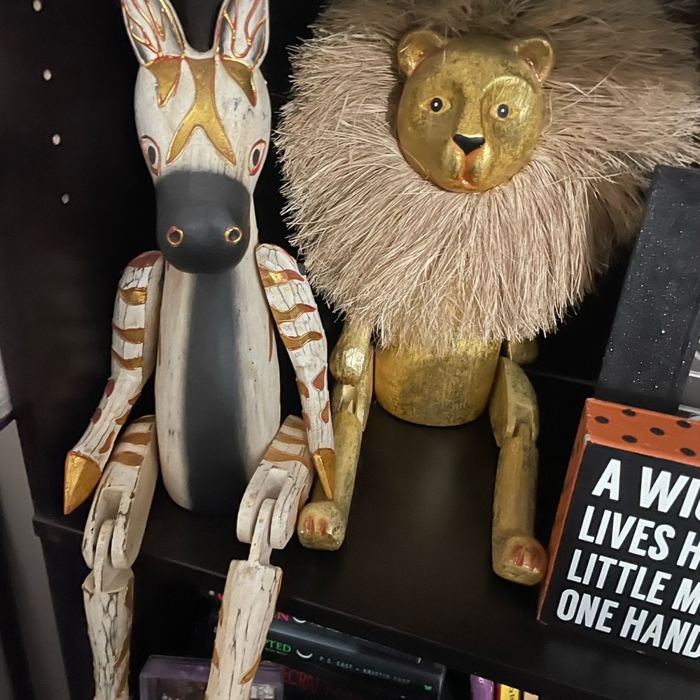 Handcrafted Wooden Animal Figurines